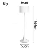 Lampa podłogowa Objat white big