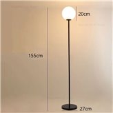 Floor lamp Siena 1 black