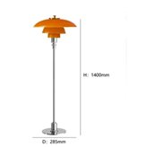 Lampa podłogowa Upton orange