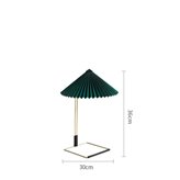 Table lamp Carde green