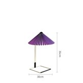 Table lamp Carde purple