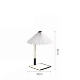 Table lamp Carde white