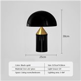 Table lamp Cisek black-gold 25 cm