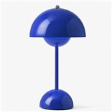 Table lamp Lapas dark blue