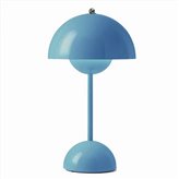 Table lamp Lapas sky blue