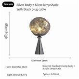 Table lamp Lucca chrome