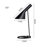 Table lamp Parma black