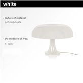 Lampa stołowa Ubeda White