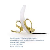 Lampa stołowa Vetca gold standing