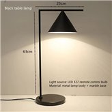 Lampa stołowa Viseu black