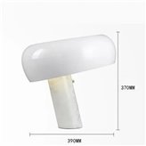 Table lamp Yayli white 39 cm