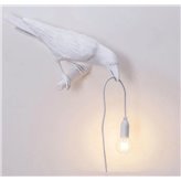 Wall lamp Edern white left