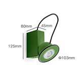 Wall lamp Nires green