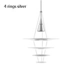 Lampa wisząca Argel 4 silver