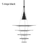 Lampa wisząca Argel 5 black