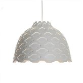 Hanging lamp Casco 28 x 26 cm white