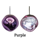 Hanging lamp Lucca purple