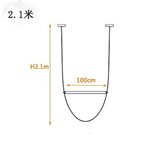 Hanging lamp Nancy 210 cm