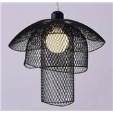 Hanging lamp Rubik C black