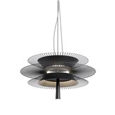 Lampa wisząca Sliac 48 cm black