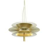 Lampa wisząca Sliac 48 cm gold