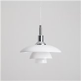 Hanging lamp Upton 28,5 cm chrome