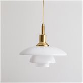 Hanging lamp Upton 28,5 cm gold