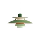 Hanging lamp Upton 30 cm hues green