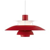 Lampa wisząca Upton 30 cm pure red