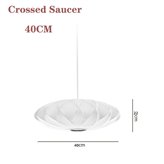 Lampa wisząca Worms 1 40 cm