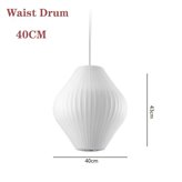 Lampa wisząca Worms 3 40 cm