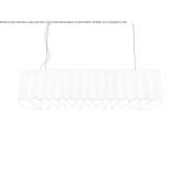 Papierowa lampa wisząca LED Toivakka