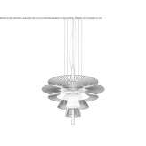 Metal hanging lamp Remedios