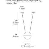 LED hanging lamp with dimmable function Oswiecim