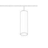 LED hanging lamp Karacasu