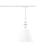 Porcelain hanging lamp Brignais