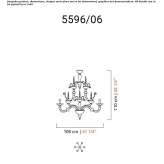 Venetian crystal chandelier Comerio