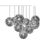 LED hanging lamp made of stainless steel Tolox