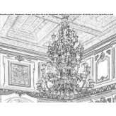 Venetian crystal chandelier Lorqui
