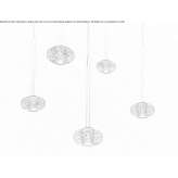 Crystal LED hanging lamp Poturo