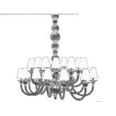 Murano glass chandelier Moodus