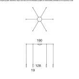 Aluminum LED hanging lamp Malsice