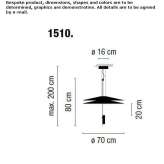 LED hanging lamp with dimmable function Gavarda