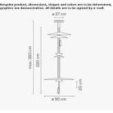 LED hanging lamp Gavarda