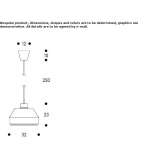 Stalowa lampa wisząca Ozerki