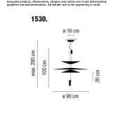 LED hanging lamp with dimmable function Gavarda
