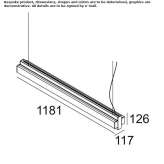 Metalowa lampa wisząca LED Nukerke