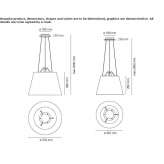 Lampa wisząca LED z funkcją ściemniania Thedford