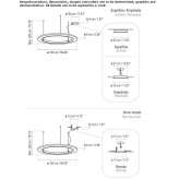 Aluminum LED hanging lamp Schoetz