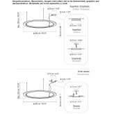 Aluminum LED hanging lamp Schoetz